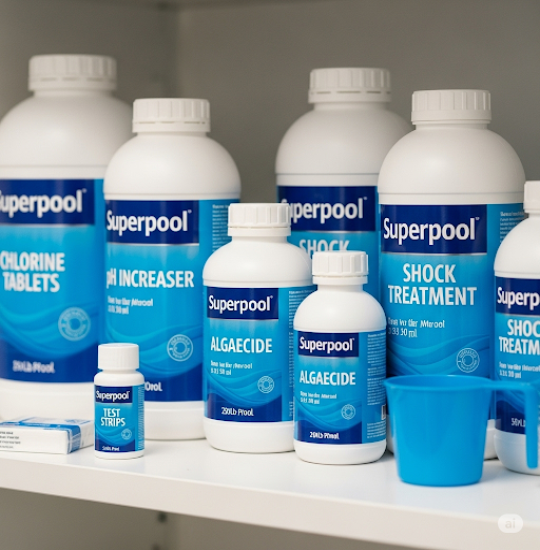 Havuz Kimyasalları Klor,Yosun Önleyeci,ph düşürücü